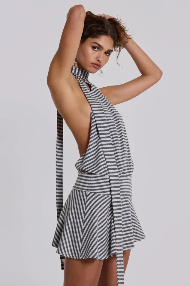 Jaded London Enya Backless Dress Women Mini Dresses