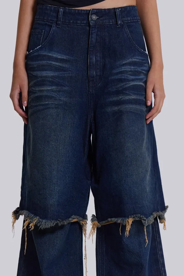 Jaded London Evo Double Layered Jeans Women Jeans