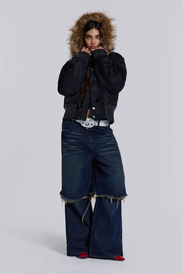 Jaded London Evo Double Layered Jeans Women Jeans