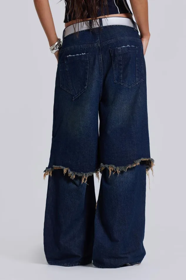 Jaded London Evo Double Layered Jeans Women Jeans