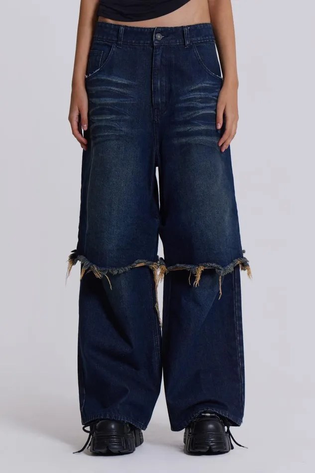 Jaded London Evo Double Layered Jeans Women Jeans