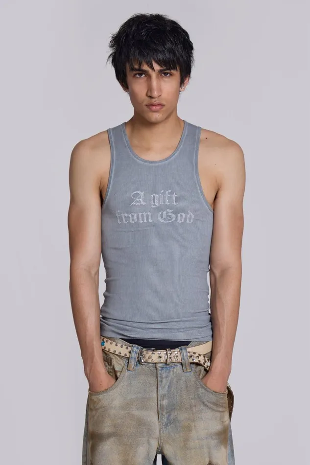 Jaded London Gifted Vest Men TShirts and Vests