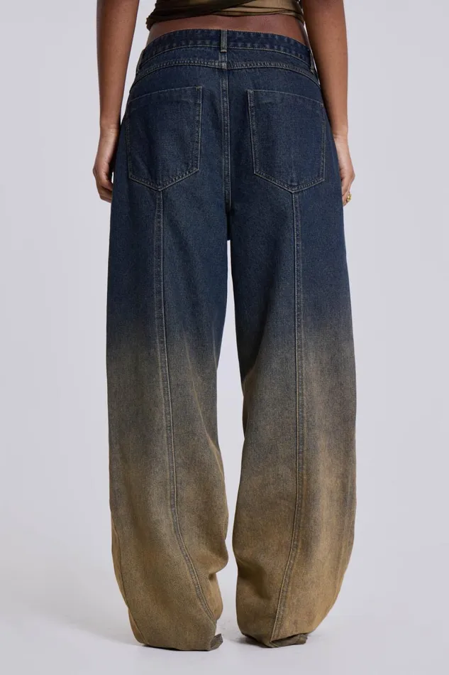 Jaded London Gypsum Dipdye Jeans Women Jeans
