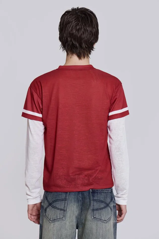 Jaded London Heavenly Double Layer Tee Men TShirts and Vests