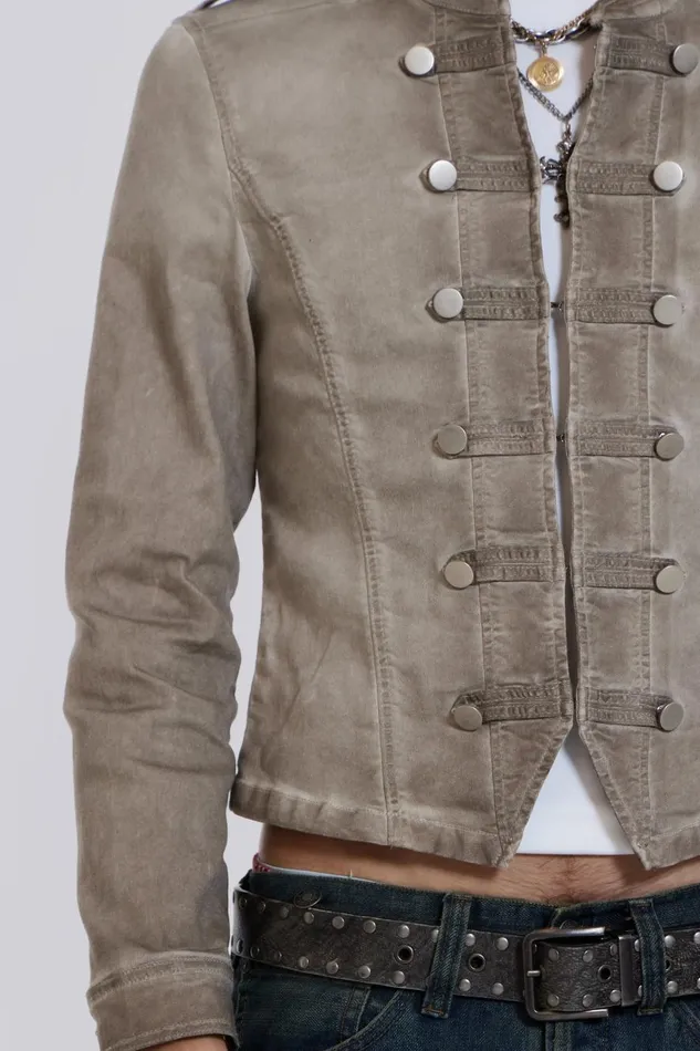 Jaded London Highlight Wash Drummer Jacket Men Outerwear