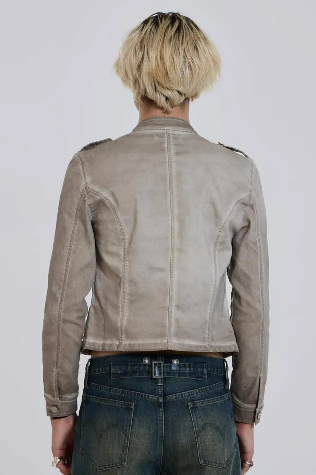 Jaded London Highlight Wash Drummer Jacket Men Outerwear