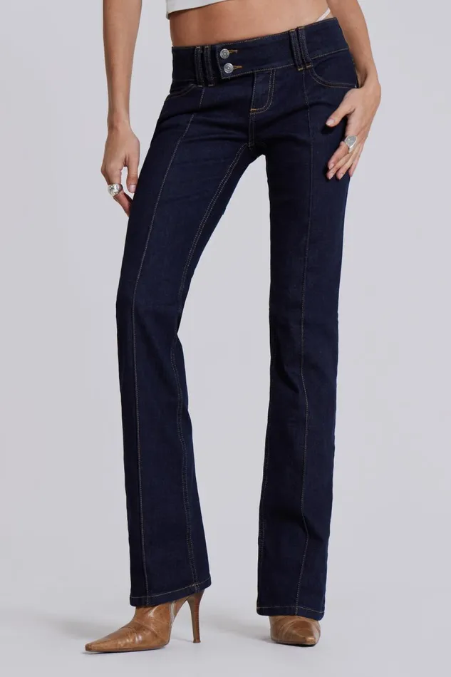 Jaded London Indigo Thirteen Jeans Women Jeans