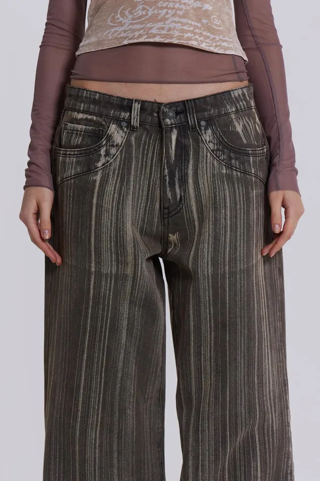 Jaded London Jana Stripe Jean Women Jeans