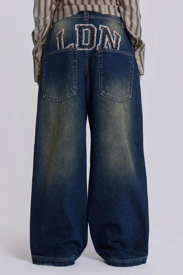 Jaded London LDN Applique Jeans Women Jeans