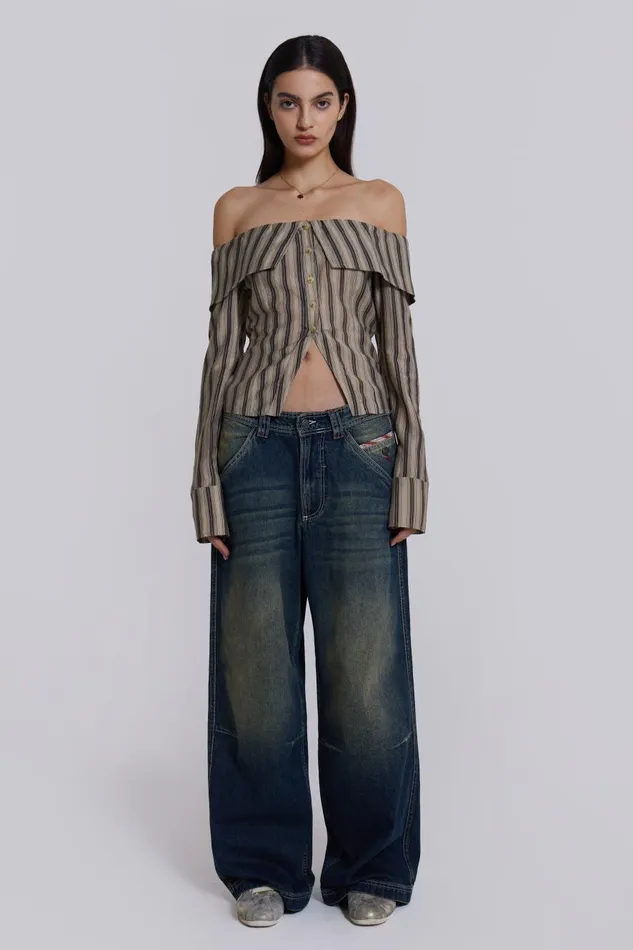 Jaded London LDN Applique Jeans Women Jeans