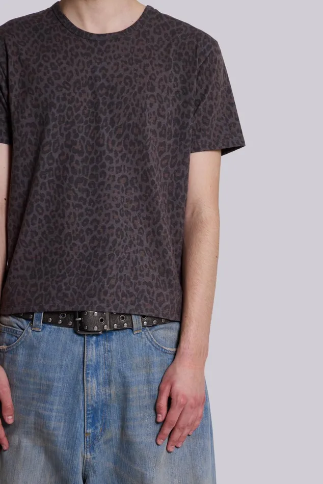 Jaded London Leopard Fade Tee Men TShirts and Vests