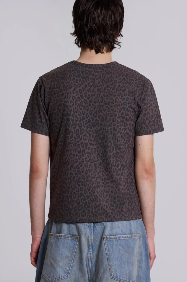 Jaded London Leopard Fade Tee Men TShirts and Vests