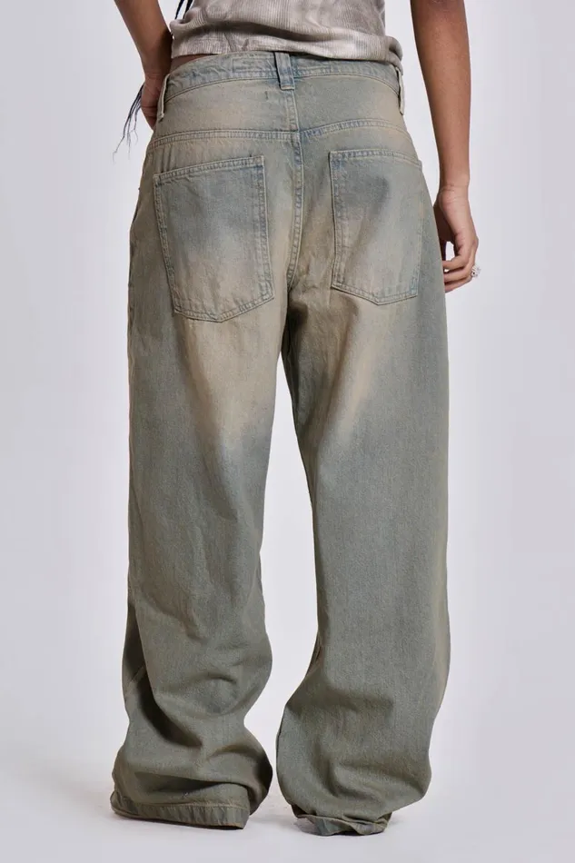 Jaded London Light Wash Colossus Jeans Women Jeans