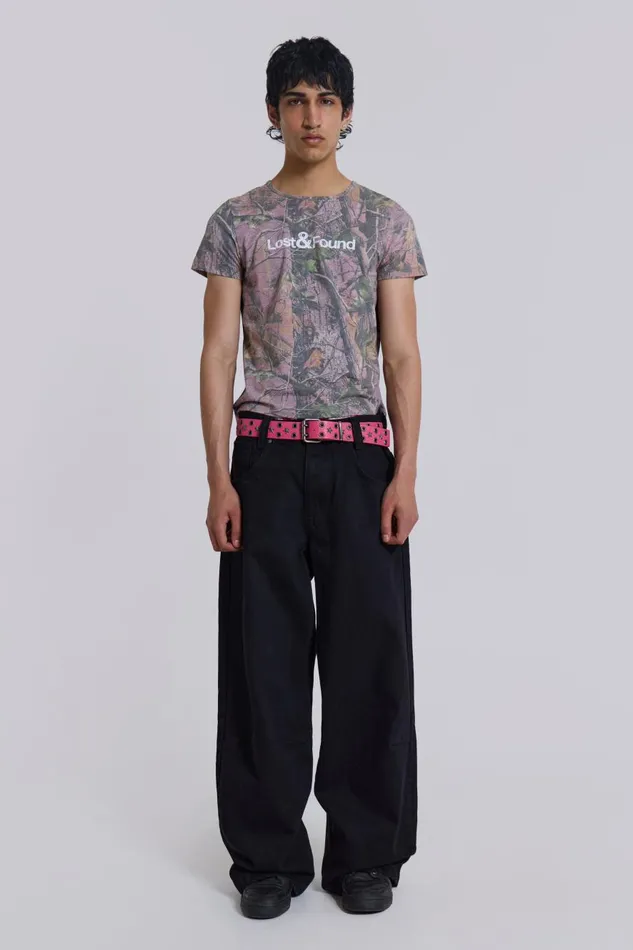 Jaded London Lost and Found Camo Tee Men TShirts and Vests
