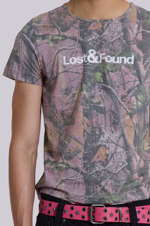 Jaded London Lost and Found Camo Tee Men TShirts and Vests