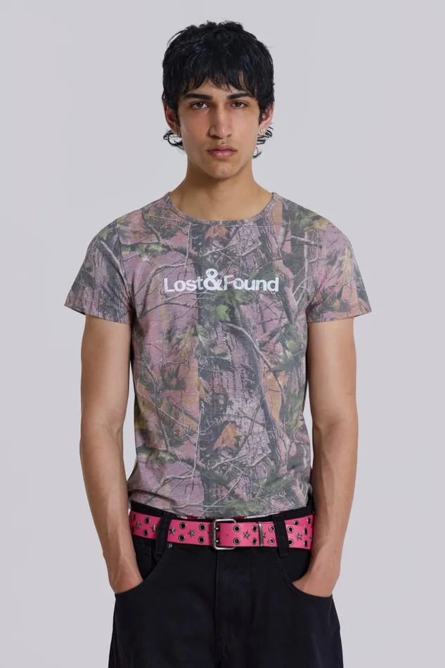 Jaded London Lost and Found Camo Tee Men TShirts and Vests