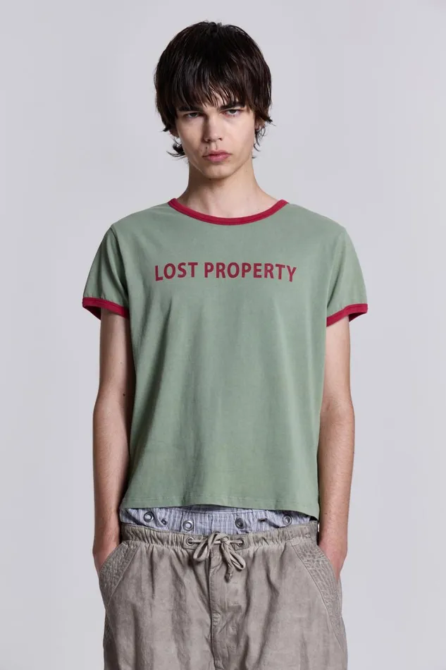 Jaded London Lost Property Ringer Tee Men TShirts and Vests