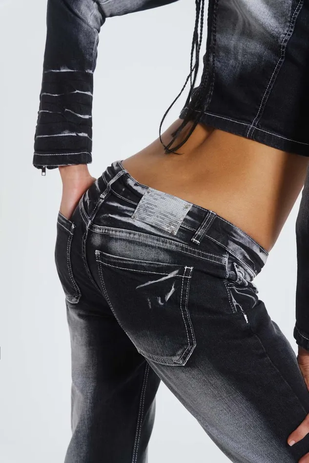 Jaded London Low Rise Bootcut Jeans Women CoOrds