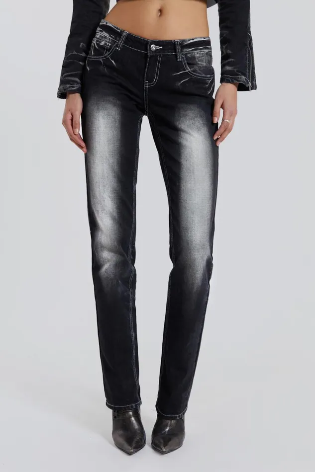 Jaded London Low Rise Bootcut Jeans Women CoOrds