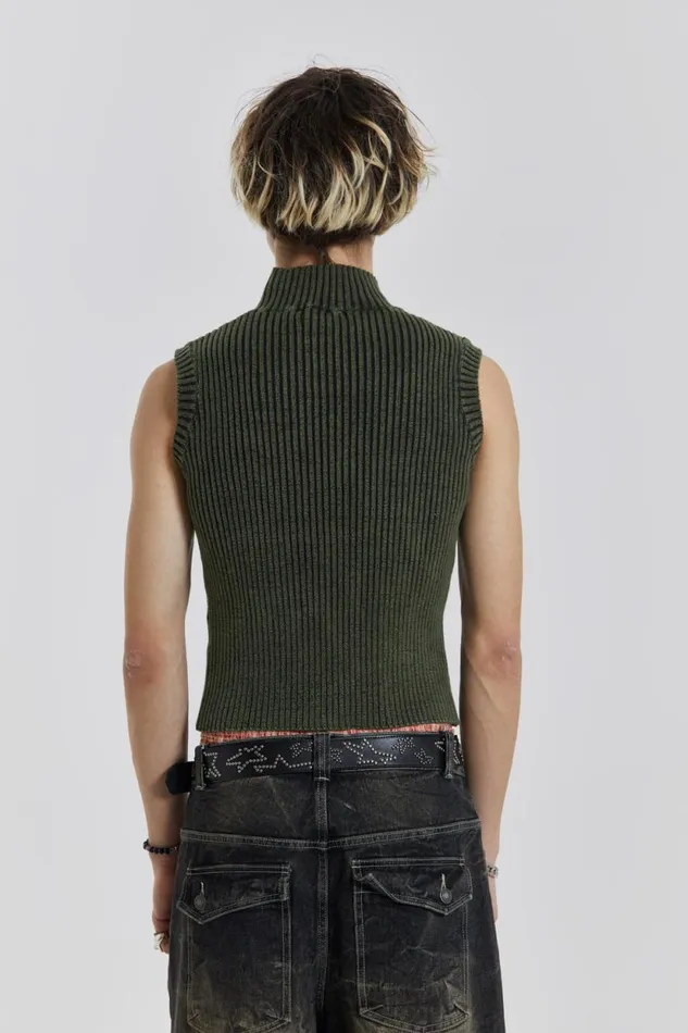 Jaded London Lure Asymmetric Knit Men TShirts and Vests