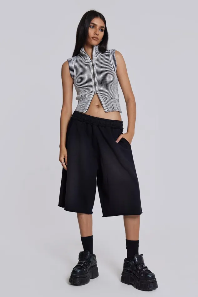 Jaded London Maddox Sleeveless Knitted Top Women Knitwear