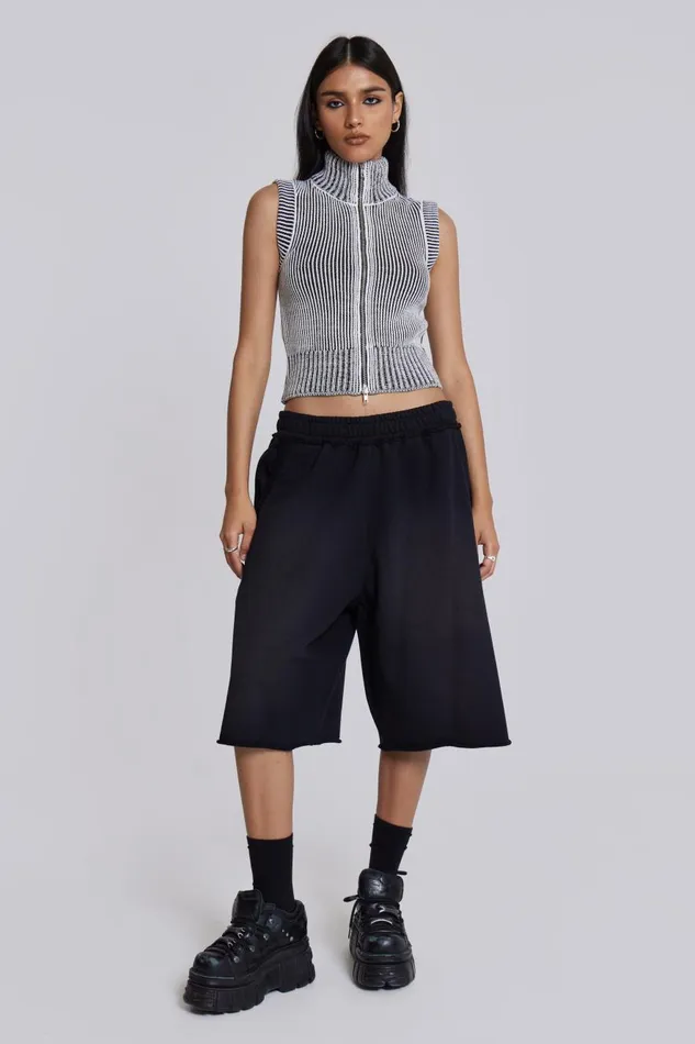 Jaded London Maddox Sleeveless Knitted Top Women Knitwear