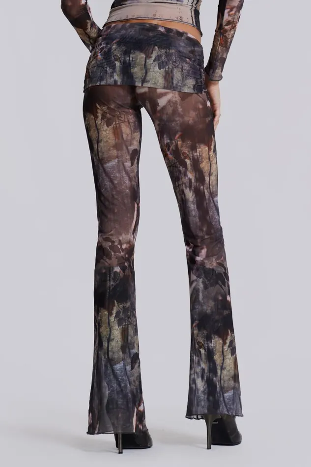 Jaded London Morgana Mesh Trousers Women CoOrds