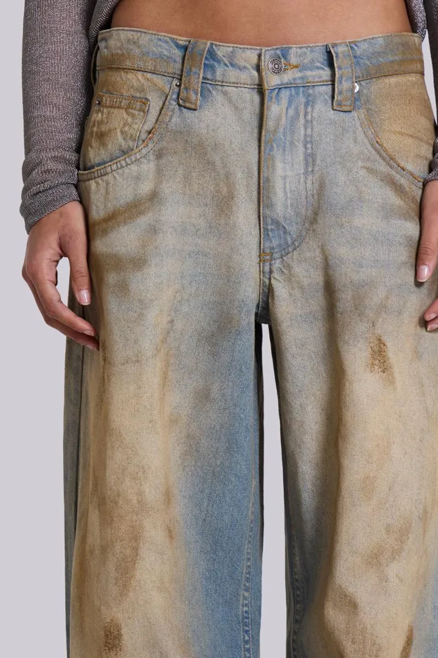Jaded London Mud Wash Colossus Jeans Women Jeans
