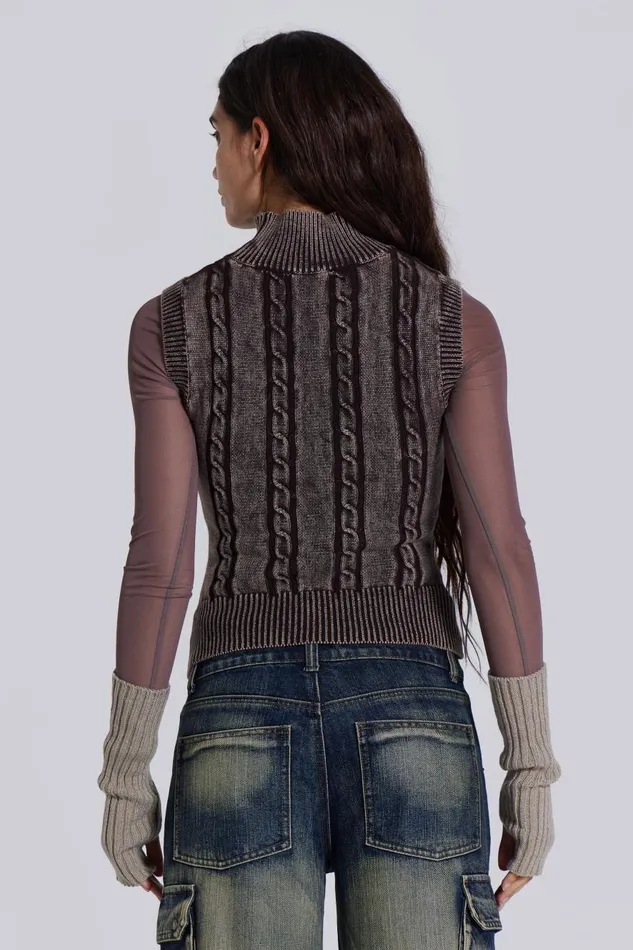 Jaded London Nixa Knit Top Women Knitwear
