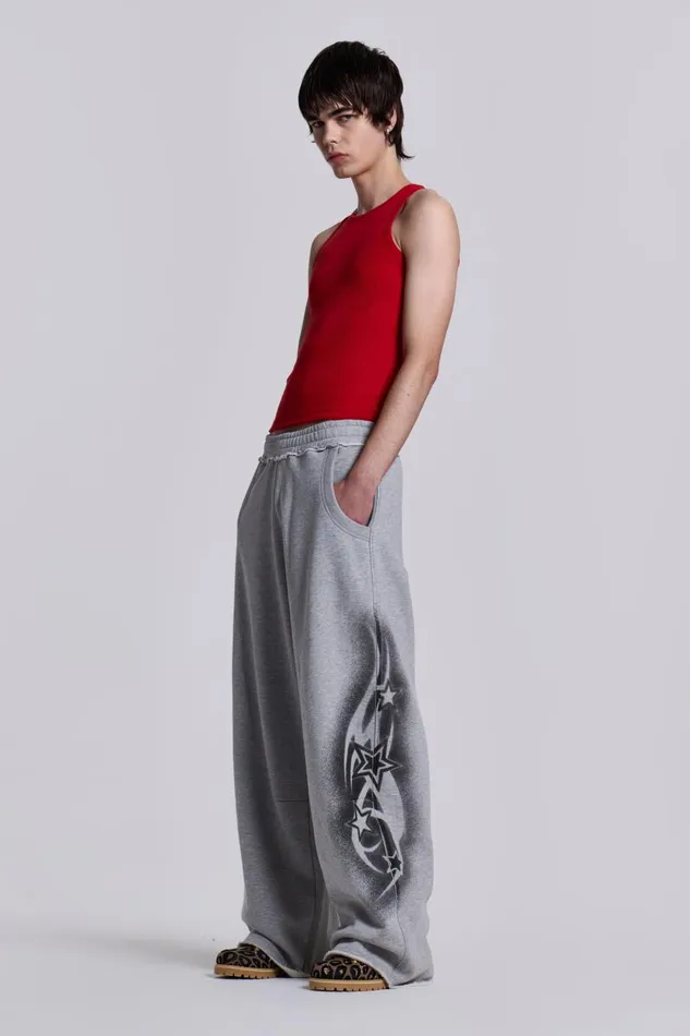 Jaded London NTRLS Red Ribbed Vest Men TShirts and Vests