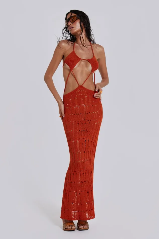 Jaded London Ombre Vendetta Maxi Dress Women Beach Cover Ups