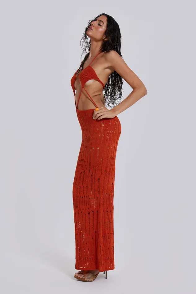 Jaded London Ombre Vendetta Maxi Dress Women Beach Cover Ups