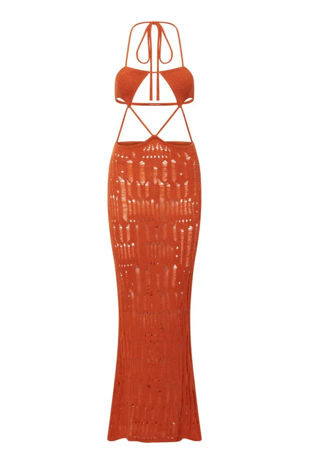Jaded London Ombre Vendetta Maxi Dress Women Beach Cover Ups