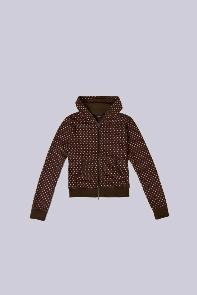 Jaded London Polka Dot Mini Monster Hoodie Men Hoodies and Sweatshirts