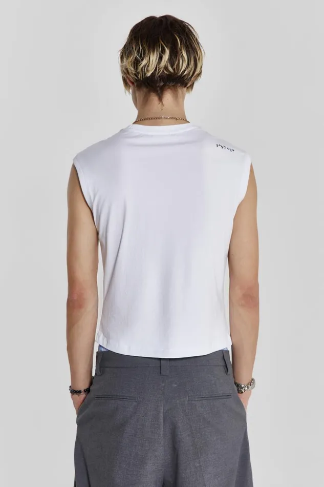 Jaded London Poster Doodle Print Vest Men TShirts and Vests