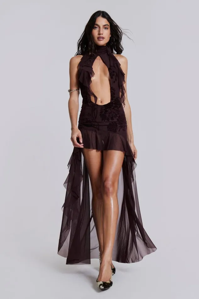 Jaded London Rafa Maxi Dress Women Maxi Dresses