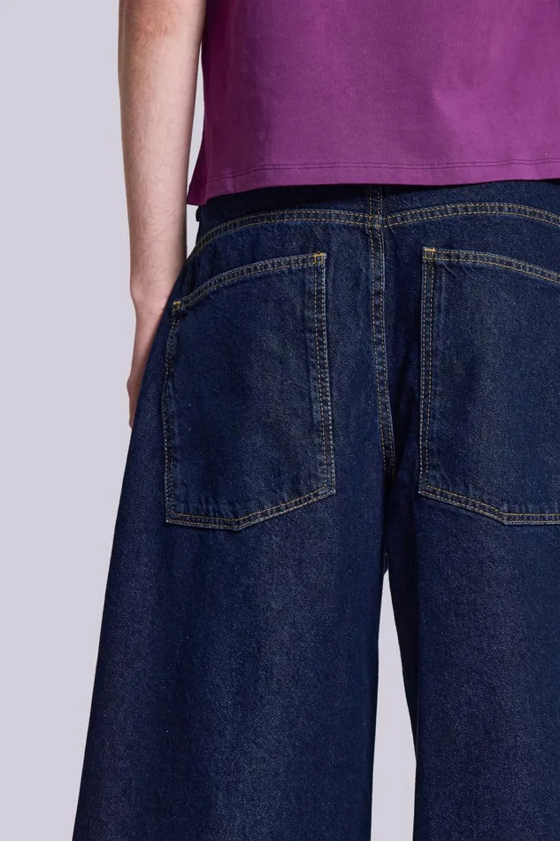 Jaded London Raw Indigo Low Rise Colossus Jeans Men Colossus Jeans