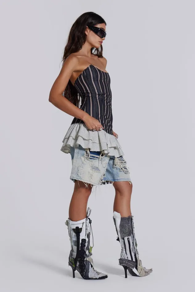 Jaded London Rosa Mini Dress Women Mini Dresses