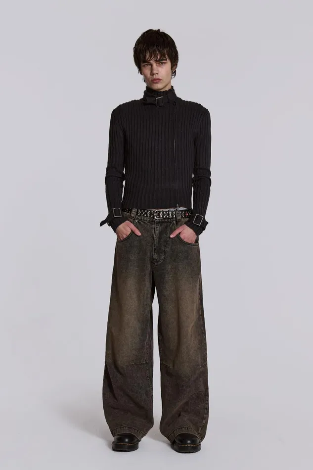 Jaded London Rubble Knit Men Knitwear