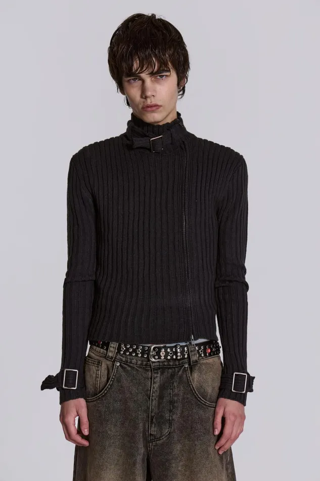 Jaded London Rubble Knit Men Knitwear