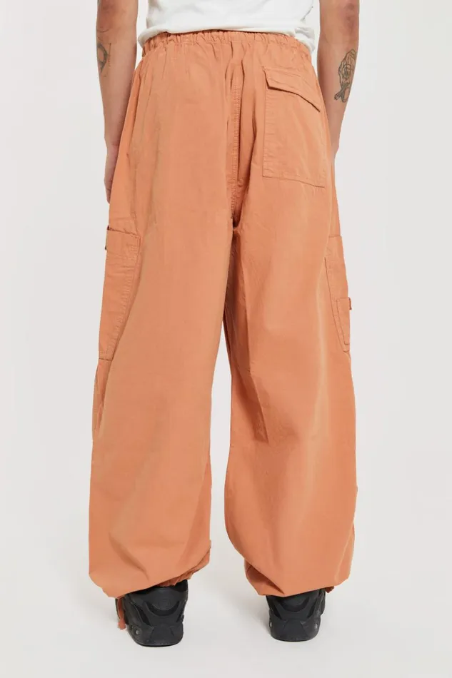 Jaded London Rust Parachute Cargo Pants Men Parachute Pants