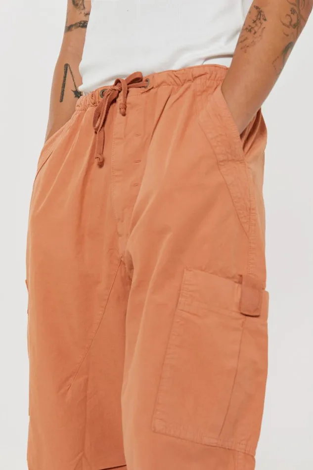 Jaded London Rust Parachute Cargo Pants Men Parachute Pants