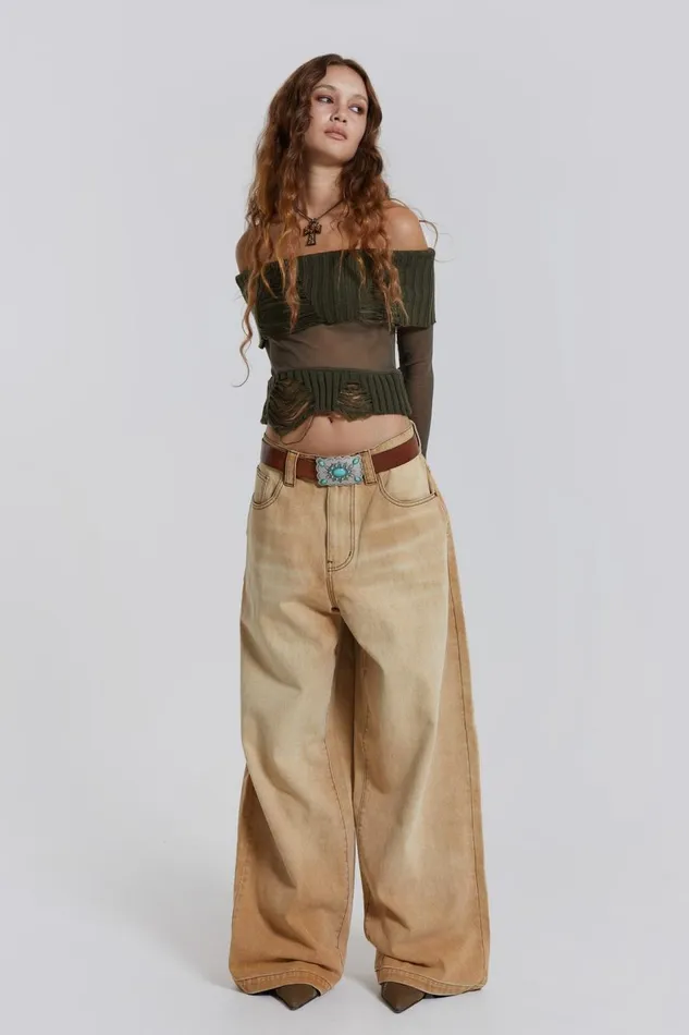 Jaded London Sand Colossus Jeans Women Jeans