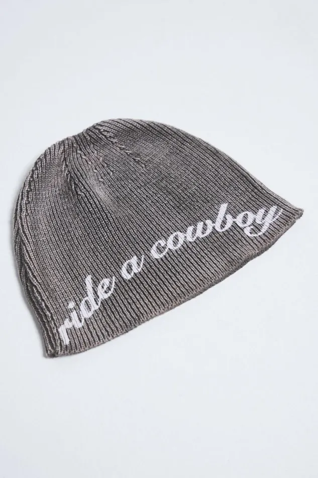 Jaded London Save A Horse Ride A Cowboy Knitted Beanie Hat Women Knitwear