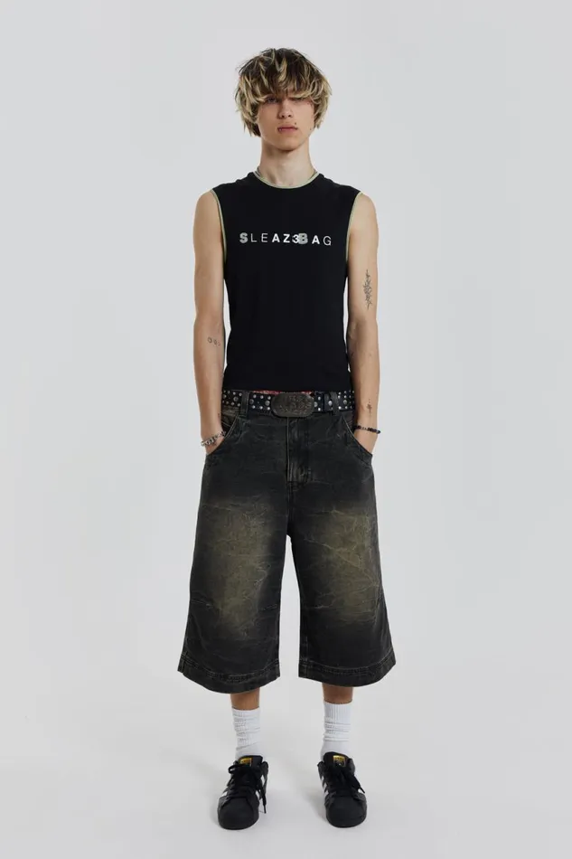 Jaded London Sleazebag Tank Top Men TShirts and Vests