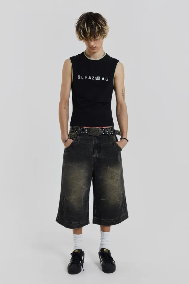 Jaded London Sleazebag Tank Top Men TShirts and Vests