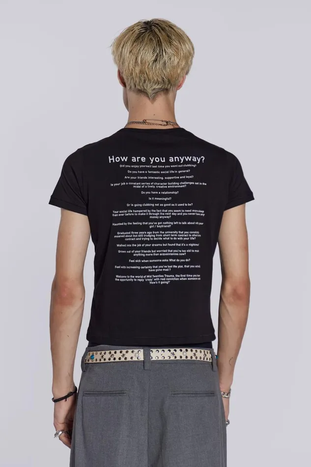 Jaded London Sleazenation How Old Are You Baby Tee Men TShirts and Vests