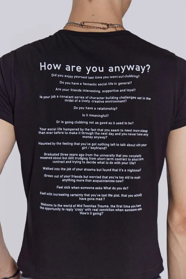 Jaded London Sleazenation How Old Are You Baby Tee Men TShirts and Vests