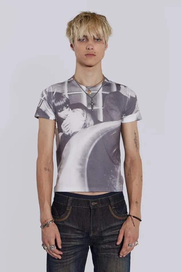 Jaded London Sleazenation Kissing Tee Men TShirts and Vests