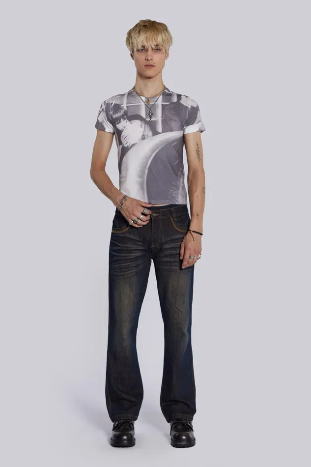 Jaded London Sleazenation Kissing Tee Men TShirts and Vests